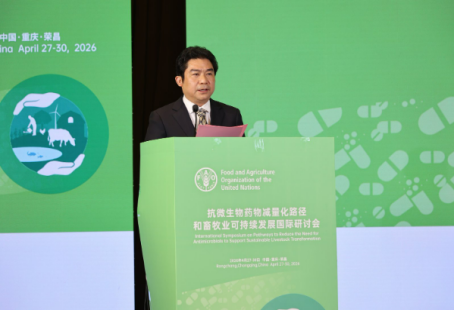 2026年FAO抗微生物药物减量化路径和畜牧业可持续发展国际研讨会盛大开幕